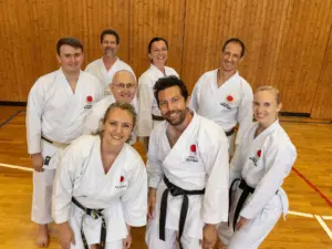 Teambild Karate